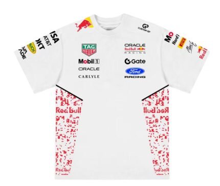 （S-5xl)2026-2027 F1 Red Bull White Racing Suit
