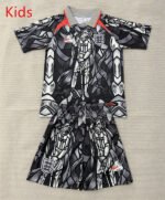 2026-2027 Collaboration England Black Kids/Youth Soccer Uniform