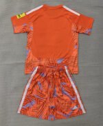 2026-2027 Newcastle United Goalkeeper Orange Soccer Uniform - Image 2