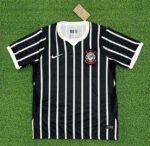 2026-27 Corinthians Away Black White  Soccer Jersey AAA