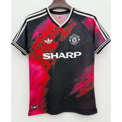 2026-2027 Manchester United Red Black Soccer Jersey AAA