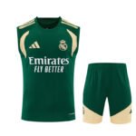 2026-27 Real Madrid Green Vest Soccer Uniform