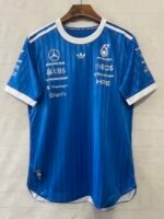 （S-5xl)2026-2027 F1 Mercedes Blue Racing Suit