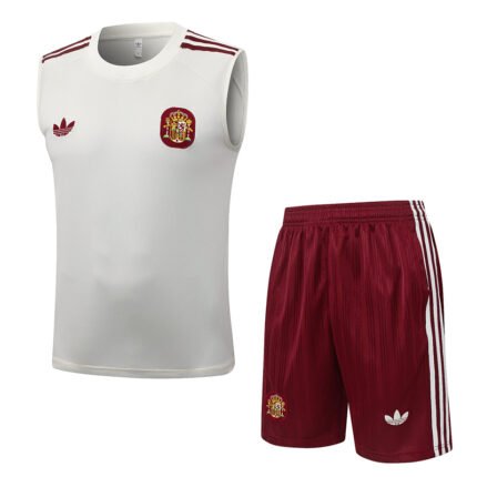 2026-27 Spain White Vest Soccer Uniform