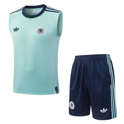 2026-27 Germany Light Green Tracksuit Vest Soccer Uniform