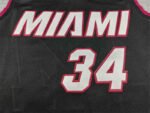 2026  NBA Miami Heat Black #34  Jersey - Image 2