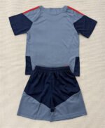 2026-2027  Bayern Munich Light Grey kids/youth  Soccer uniform - Image 2