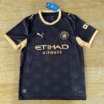 （S-4XL） 2026-2027 Manchester City Third Away Black Soccer Jersey AAA