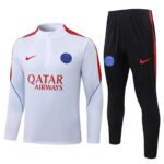 2026-27 Paris  White Soccer Tracksuit Uniform