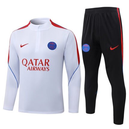2026-27 Paris  White Soccer Tracksuit Uniform