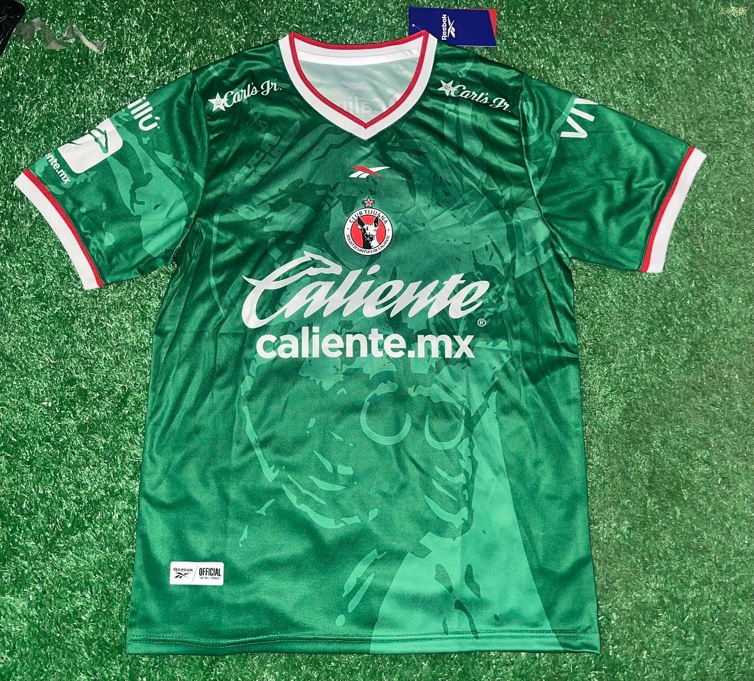 cad60c0a 2026-27 Tijuana Goalkeeper Green Soccer Jersey AAA - Image 1
