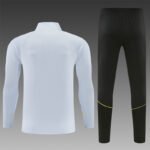 2026-27 Barcelona Light Grey Soccer Tracksuit Uniform - Image 2