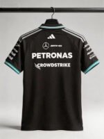 （S-5xl)2026-2027 F1 Mercedes Black Racing Suit - Image 2