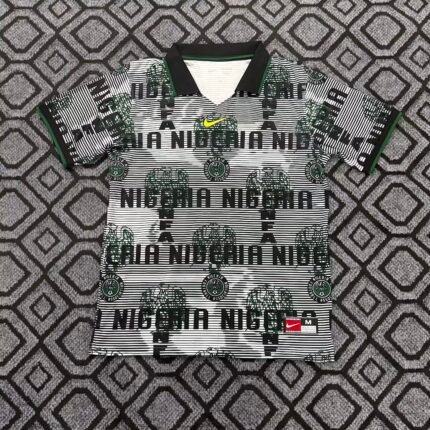 2026-27 Nigeria White Green Soccer Jersey AAA