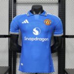 Player version 26-27 Manchester United Blue Soccer Jersey AAA