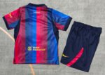 2026-27 Barcelona Home Red Blue kids/youth Soccer uniform - Image 2