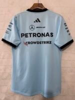 （S-5xl)2026-2027 F1 Mercedes Light Blue Racing Suit - Image 2