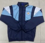 26-27 Leicester City Royal Blue Windbreaker  Soccer Jacket
