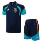 2026-27 Spain Blue Polo Soccer Uniform