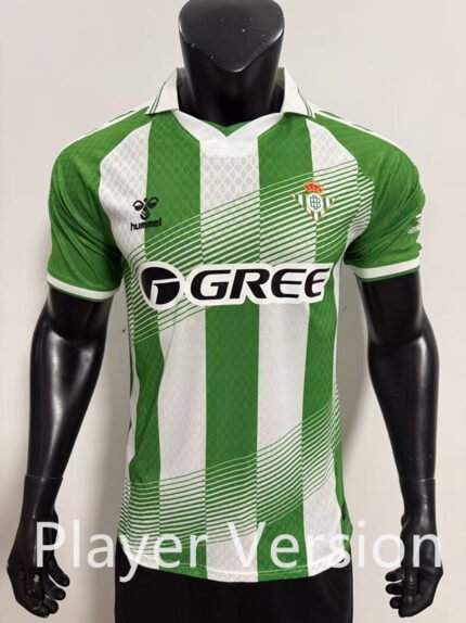 Player version 26-27 Real Betis Home White Green Soccer Jersey AAA