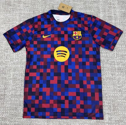 2026-2027 Barcelona Red Blue Training  Soccer Jersey AAA