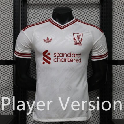 Player Version 26-27 Liverpool Away White Soccer Jersey AAA