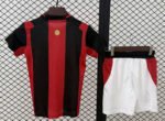 2026-2027 AC Milan Home Red Black kids/youth  Soccer uniform - Image 2