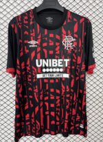 26-27 Rangers Third Away Black Red Soccer Jersey AAA