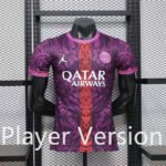 Player version 2026-27  Paris Saint-Germain Purple Pink Soccer Jersey AAA