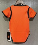 2026-2027 Netherlands Home Orange Baby Soccer Uniform - Image 2