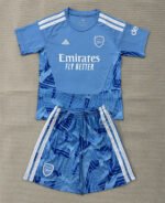 2026-2027 Arsenal Goalkeeper Blue Soccer uniform