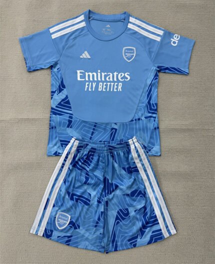 2026-2027 Arsenal Goalkeeper Blue Soccer uniform
