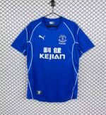 Retro Version 2002-03 Everton Home Blue Soccer Jersey AAA