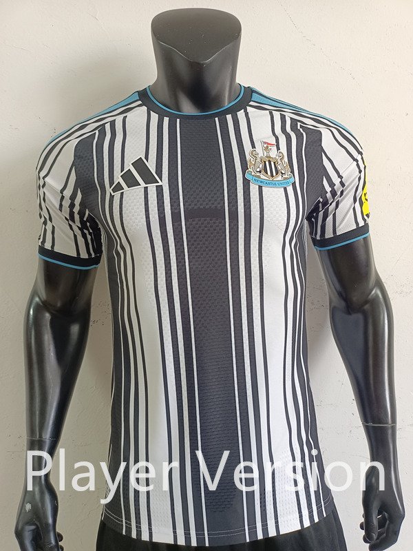 dd25b99a Player version 26-27 Newcastle United Home White Black Soccer Jersey AAA - Image 1