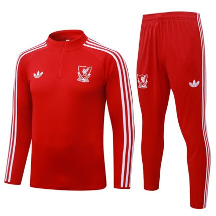 2026-27 Liverpool Red Soccer Tracksuit Uniform