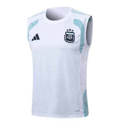 2026-2027  Argentina White  Soccer Vest Jersey