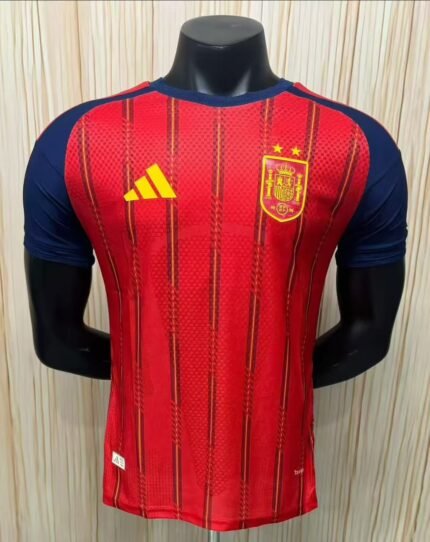 （2 star）Player version 2026-2027 Spain Home Red Soccer Jersey AAA