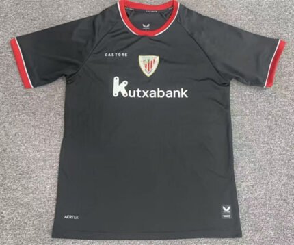 2026-27 Athletic Bilbao Away Black Soccer Jersey AA