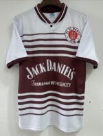 Retro Version 1998 St. Pauli Home White Soccer Jersey AAA