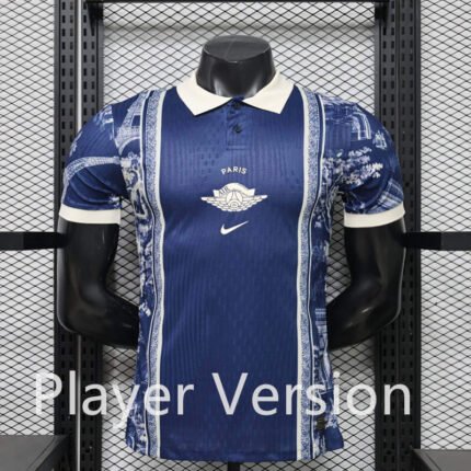 Player version 2026-27  Paris Saint-Germain Blue Soccer Jersey AAA