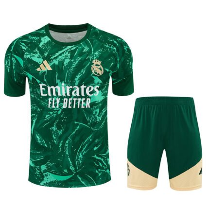 2026-27 Real Madrid Camouflage Green Soccer Uniform