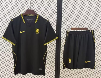 2026-2027 Chelsea  Away Black Soccer Uniform