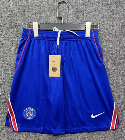 2026-2027 Paris Home Blue Soccer Shorts