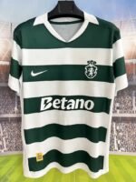 2026-27  Sporting Lisbon Home White Green Soccer Jersey AAA
