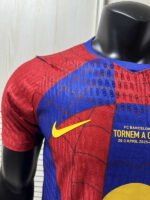 Player version 26-27 Barcelona Red Blue Soccer Jersey AAA - Image 2