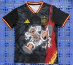 2026-2027 One Piece Luffy Themed Edition Spain Black Soccer Jersey AAA