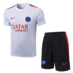 2026-27  Paris White Short Soccer Uniform