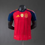 （2 star）FIFA 2026 Player version 2026-2027 Spain Home Red Soccer Jersey AAA