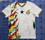 26-27 Ghana White Soccer Jersey AAA
