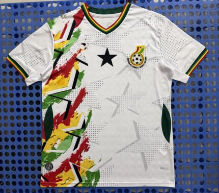 26-27 Ghana White Soccer Jersey AAA